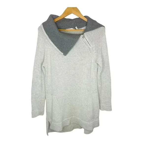 Soft Surroundings cowl neck tunic sweater size M - Picture 5 of 9